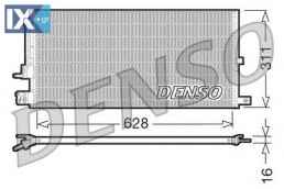 Συμπυκνωτής, σύστ. κλιματισμού DENSO DCN11007