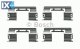 Σετ βοηθ. εξαρτημάτων, τακάκια φρένων BOSCH 1987474746  - 24,61 EUR