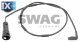 Προειδοπ. επαφή, φθορά υλικού τριβής των φρένων SWAG 40905109  - 7,68 EUR