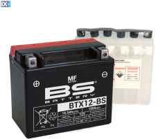 Μπαταρία Μοτοσυκλέτας BS Battery BTX12BS (YTX12-BS) 10.0 Ah BTX12BS