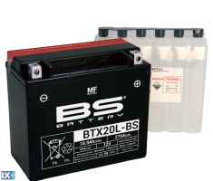 Μπαταρία Μοτοσυκλέτας BS Battery BTX20LBS (YTX20L-BS) 18.0 Ah BTX20LBS