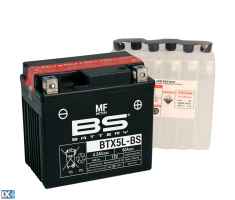 Μπαταρία Μοτοσυκλέτας BS Battery BTX5LBS (YTX5L-BS) 4.0 Ah BTX5LBS