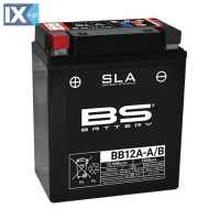 Μπαταρία Μοτοσυκλέτας SLA BS Battery BB12A-A/B 12.6Ah 150CCA BB12A-A/B