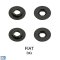 Κουμπώματα Κλιπς Για Πατάκια Fiat (Στρογγυλά Μεγάλα) - 4 Τεμ. 22997  - 3,2 EUR