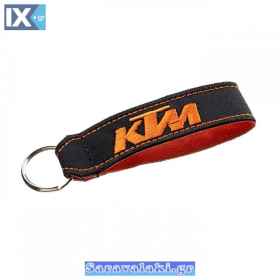 Μπρελόκ Κλειδιών Υφασμάτινο Κεντητό Δύο Όψεων KTM
