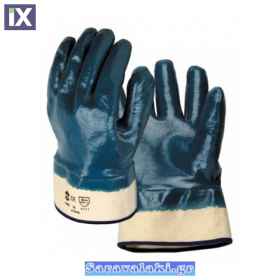 Γάντια Νιτριλίου Πετρελαίου Pvc No11 - XL Μπλε 27 cm 2 Τεμάχια
