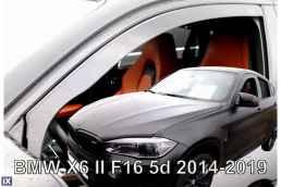 BMW X6 F16 5D 2014-2019 ΣΕΤ ΑΝΕΜΟΘΡΑΥΣΤΕΣ ΑΥΤΟΚΙΝΗΤΟΥ ΑΠΟ ΕΥΚΑΜΠΤΟ ΦΙΜΕ ΠΛΑΣΤΙΚΟ HEKO - 4 ΤΕΜ.