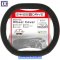 Κάλυμμα Τιμονιού Αυτοκινήτου Ασύμμετρο Double D Swiss Drive Δερματίνη Λείο Μαύρο Κατάλληλο για Μοντέλα Peugeot 2019+ Small-Medium 37 - 39cm 1 Τεμάχιο - 19,9 EUR