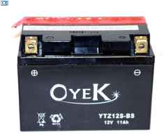 Μπαταρία μοτοσυκλέτας OYEK κλειστού κυκλώματος (YTZ12S-BS) 30800812000