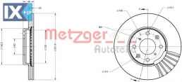 Δισκόπλακα METZGER 6110255