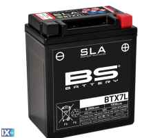 Μπαταρία Μοτοσυκλέτας SLA BS Battery BTX7L ( YTX7L-BS ) 6.3Ah BS-BTX7LFA